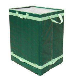 High-Visibility Green PP Woven Parcel Sacks for Rapid Warehouse Sorting | 181L Sustainable Logistics Distribution Bags | Recyclable Industrial Courier Consolidation Bags Manufacturer