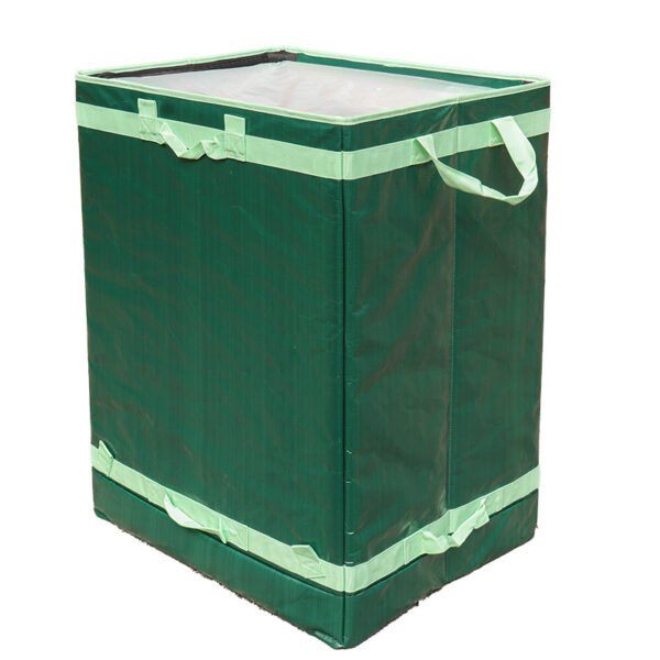 High-Visibility Green PP Woven Parcel Sacks for Rapid Warehouse Sorting | 181L Sustainable Logistics Distribution Bags | Recyclable Industrial Courier Consolidation Bags Manufacturer