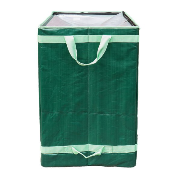 High-Visibility Green PP Woven Parcel Sacks for Rapid Warehouse Sorting | 181L Sustainable Logistics Distribution Bags | Recyclable Industrial Courier Consolidation Bags Manufacturer