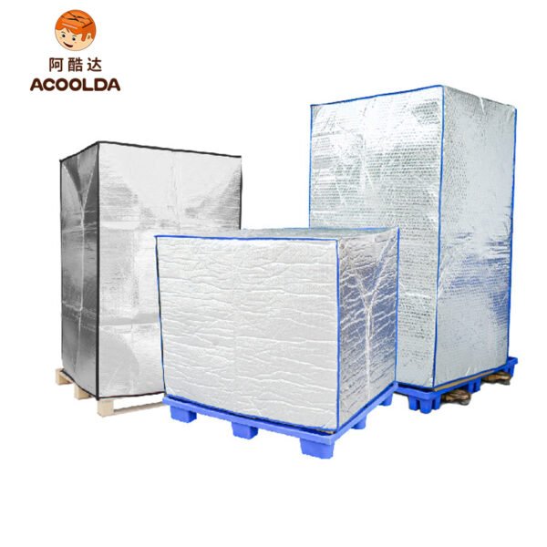 High-Performance Thermal Pallet Covers for Cold Chain Logistics | Custom Insulated Pallet Wrap for Pharmaceutical & Food Shipping | Reusable Foil Bubble Insulation Jackets Manufacturer