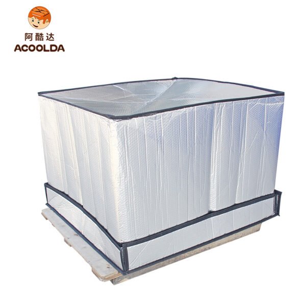 High-Performance Thermal Pallet Covers for Cold Chain Logistics | Custom Insulated Pallet Wrap for Pharmaceutical & Food Shipping | Reusable Foil Bubble Insulation Jackets Manufacturer