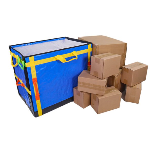 Blue Industrial-Grade Reinforced Logistics Sorting Bag with Color-Coded Handle System | High-Efficiency Parcel Delivery Solution for Amazon FBA & Last Mile Logistics_image_1 Blue Industrial-Grade Reinforced Logistics Sorting Bag with Color-Coded Handle System | High-Efficiency Parcel Delivery Solution for Amazon FBA & Last Mile Logistics