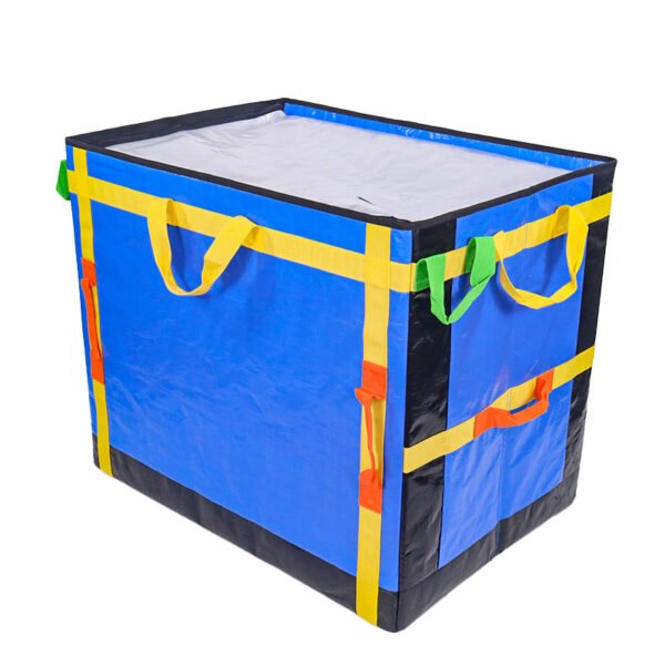 Blue Industrial-Grade Reinforced Logistics Sorting Bag with Color-Coded Handle System | High-Efficiency Parcel Delivery Solution for Amazon FBA & Last Mile Logistics_image_3 Blue Industrial-Grade Reinforced Logistics Sorting Bag with Color-Coded Handle System | High-Efficiency Parcel Delivery Solution for Amazon FBA & Last Mile Logistics