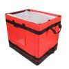 Industrial-Grade 112L Red Parcel Sorting Box with Rigid Reinforcement | Structural Woven Courier Carrier for Express Logistics Hubs & Fleet Consolidation_image_2 Industrial-Grade 112L Red Parcel Sorting Box with Rigid Reinforcement | Structural Woven Courier Carrier for Express Logistics Hubs & Fleet Consolidation