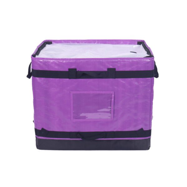 Premium Purple 112L Logistics Box with Structural Reinforcement | Rigid Specialized Parcel Carrier for High-Value Goods & Boutique Distribution | ASORTINGBAG_image_1 Premium Purple 112L Logistics Box with Structural Reinforcement | Rigid Specialized Parcel Carrier for High-Value Goods & Boutique Distribution | ASORTINGBAG