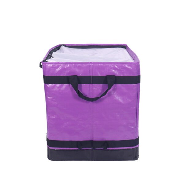 Premium Purple 112L Logistics Box with Structural Reinforcement | Rigid Specialized Parcel Carrier for High-Value Goods & Boutique Distribution | ASORTINGBAG_image_3 Premium Purple 112L Logistics Box with Structural Reinforcement | Rigid Specialized Parcel Carrier for High-Value Goods & Boutique Distribution | ASORTINGBAG