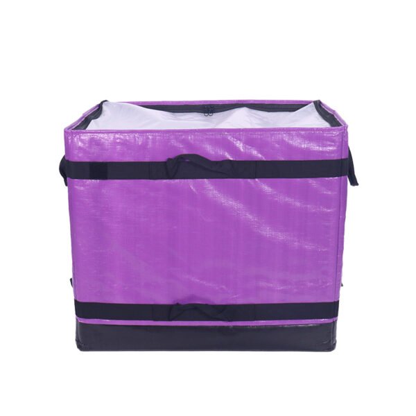 Premium Purple 112L Logistics Box with Structural Reinforcement | Rigid Specialized Parcel Carrier for High-Value Goods & Boutique Distribution | ASORTINGBAG_image_5 Premium Purple 112L Logistics Box with Structural Reinforcement | Rigid Specialized Parcel Carrier for High-Value Goods & Boutique Distribution | ASORTINGBAG